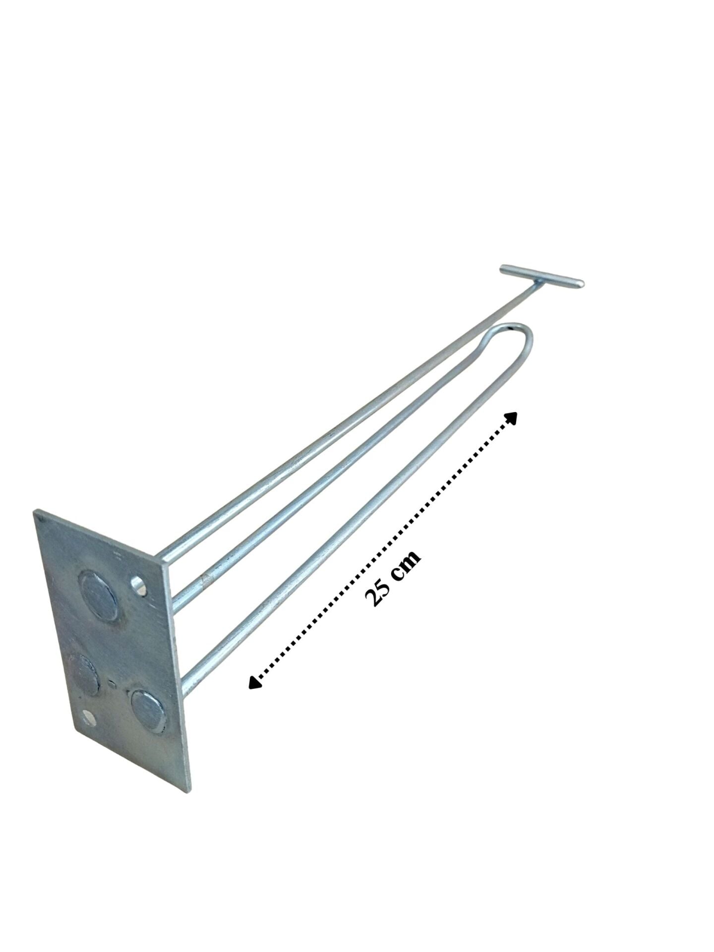 TEL ASKI – BLİSTER+T ARKASI DÜZ 250MM ÇİNKO
