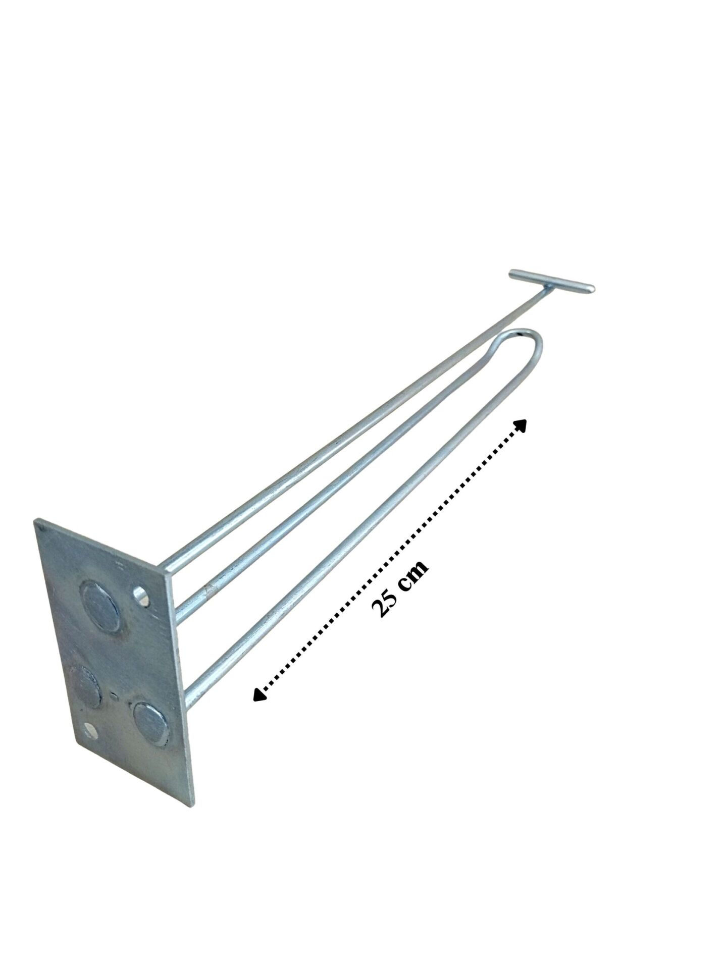 TEL ASKI – BLİSTER+T ARKASI DÜZ 250MM ÇİNKO