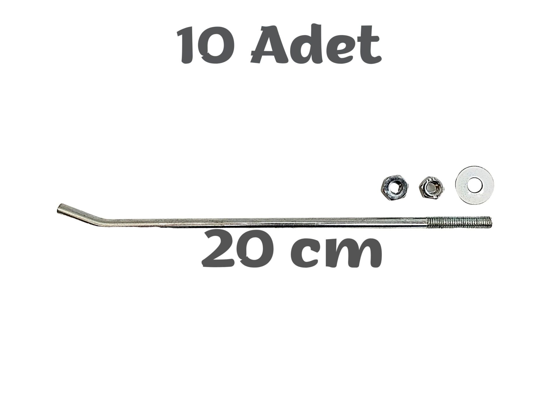 TEL ASKI VİDALI 200 ÇİNKO