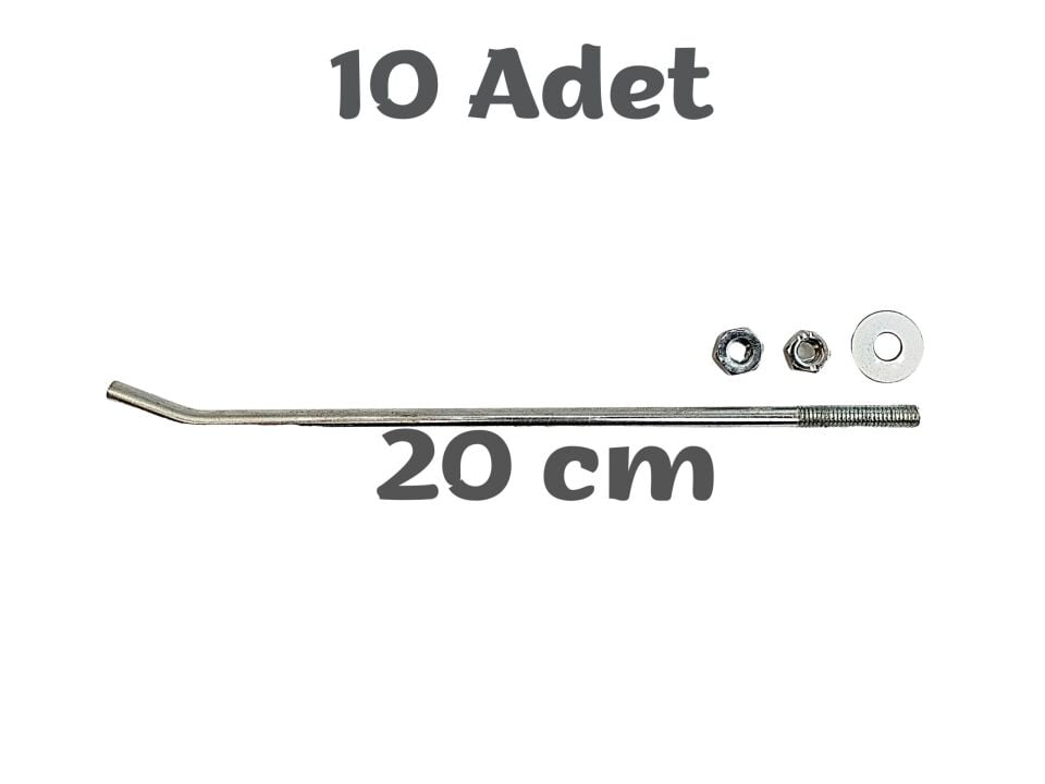 TEL ASKI VİDALI 200 ÇİNKO