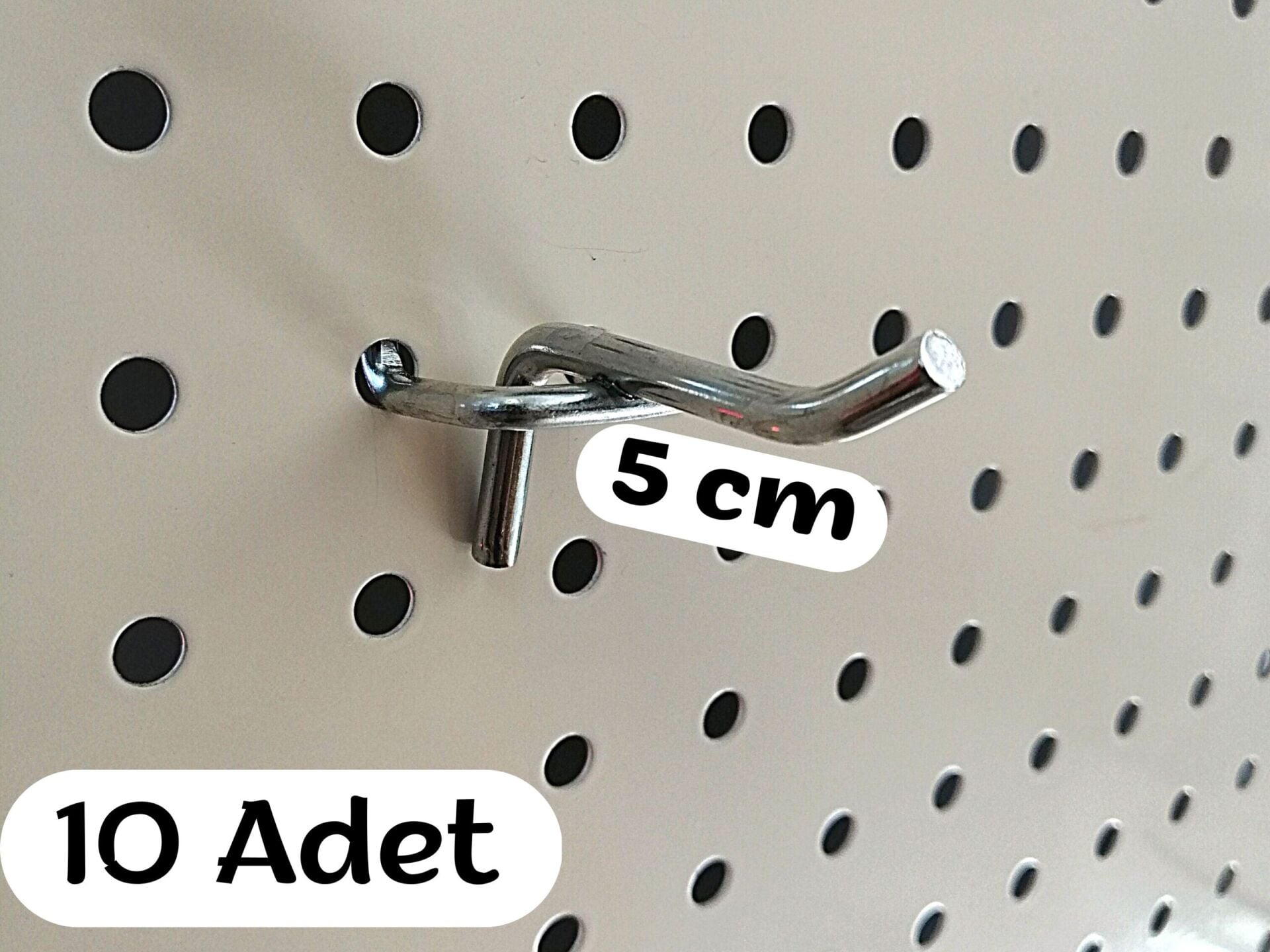 TEL ASKI DELİKLİ PANO (50X6) ÇİNKO