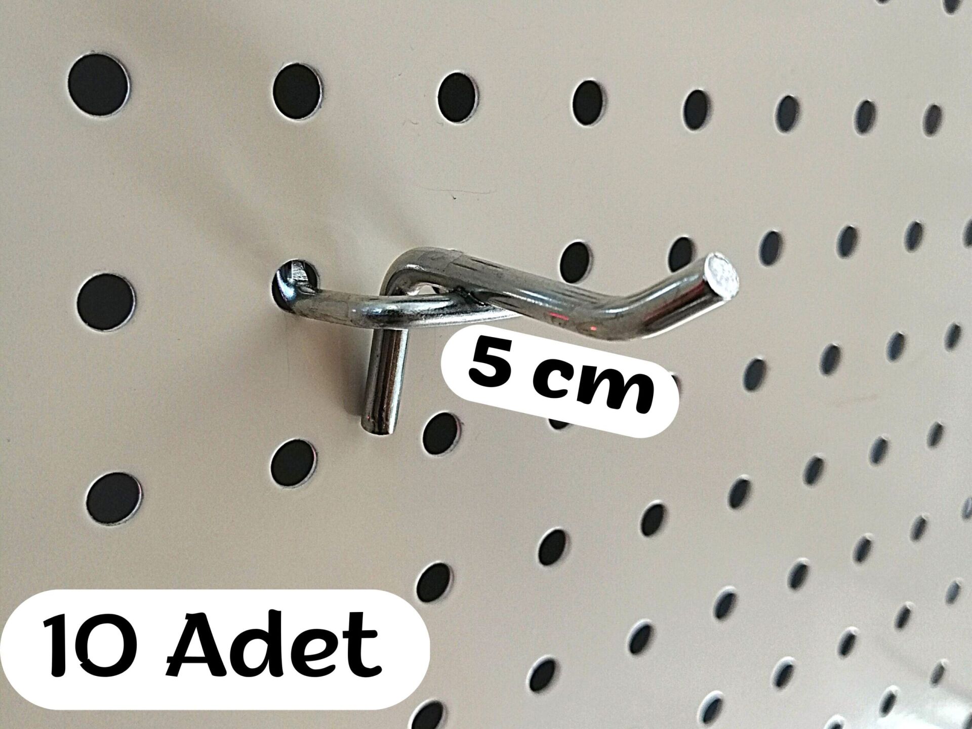 TEL ASKI DELİKLİ PANO (50X6) ÇİNKO