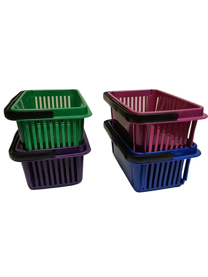 ALIŞVERİŞ SEPEİ 7LT Market Alışveriş Sepeti Mini Sepet Ürün Taşıma Sepeti