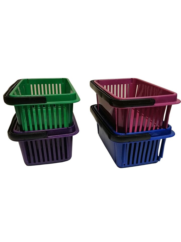 ALIŞVERİŞ SEPEİ 7LT Market Alışveriş Sepeti Mini Sepet Ürün Taşıma Sepeti