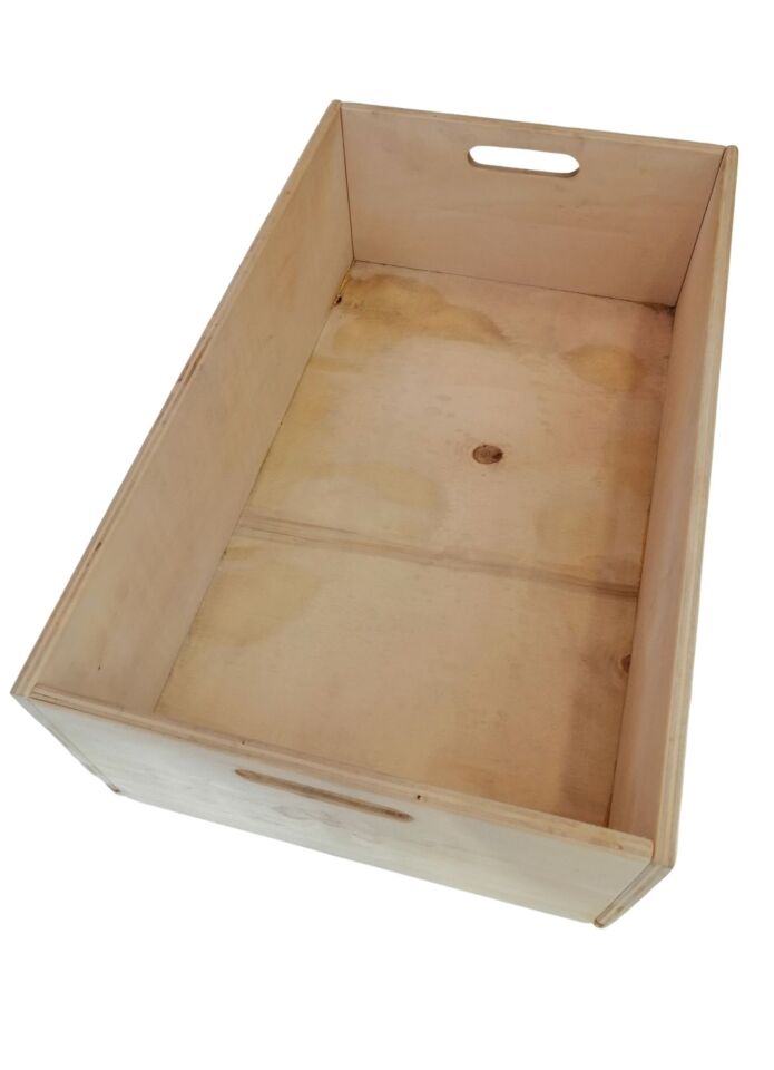 AHŞAP KUTU 30X50XH:15CM Ahşap Organizer Kutu Düzenleyici Toparlayıcı Kasa