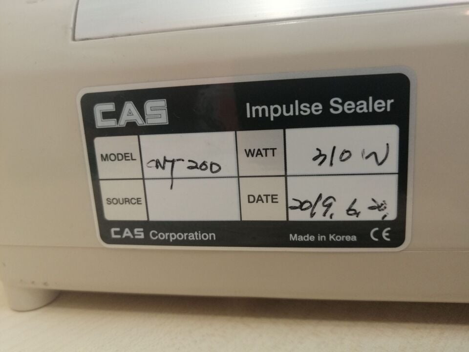 POŞET AĞZI KAPATMA MAKİNASI CAS CNT 400MM