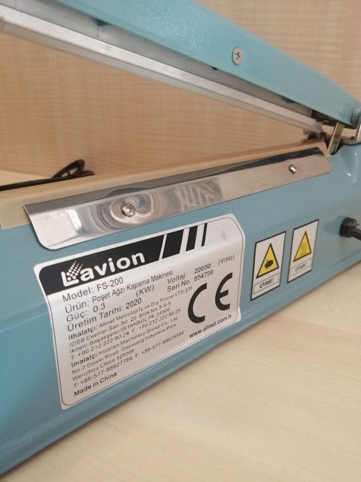 AVION POŞET AĞZI KAPATMA MAKİNASI 200MM