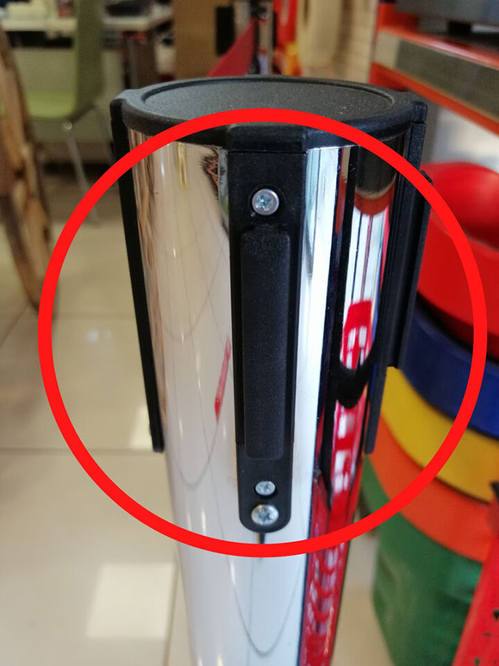 ŞERİT BARİYER GEÇME PLASTİK UÇ