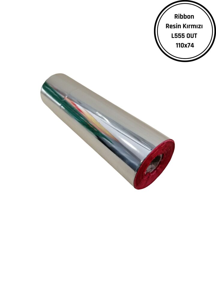 RİBBON RESİN L556 KIRMIZI OUT 110X74