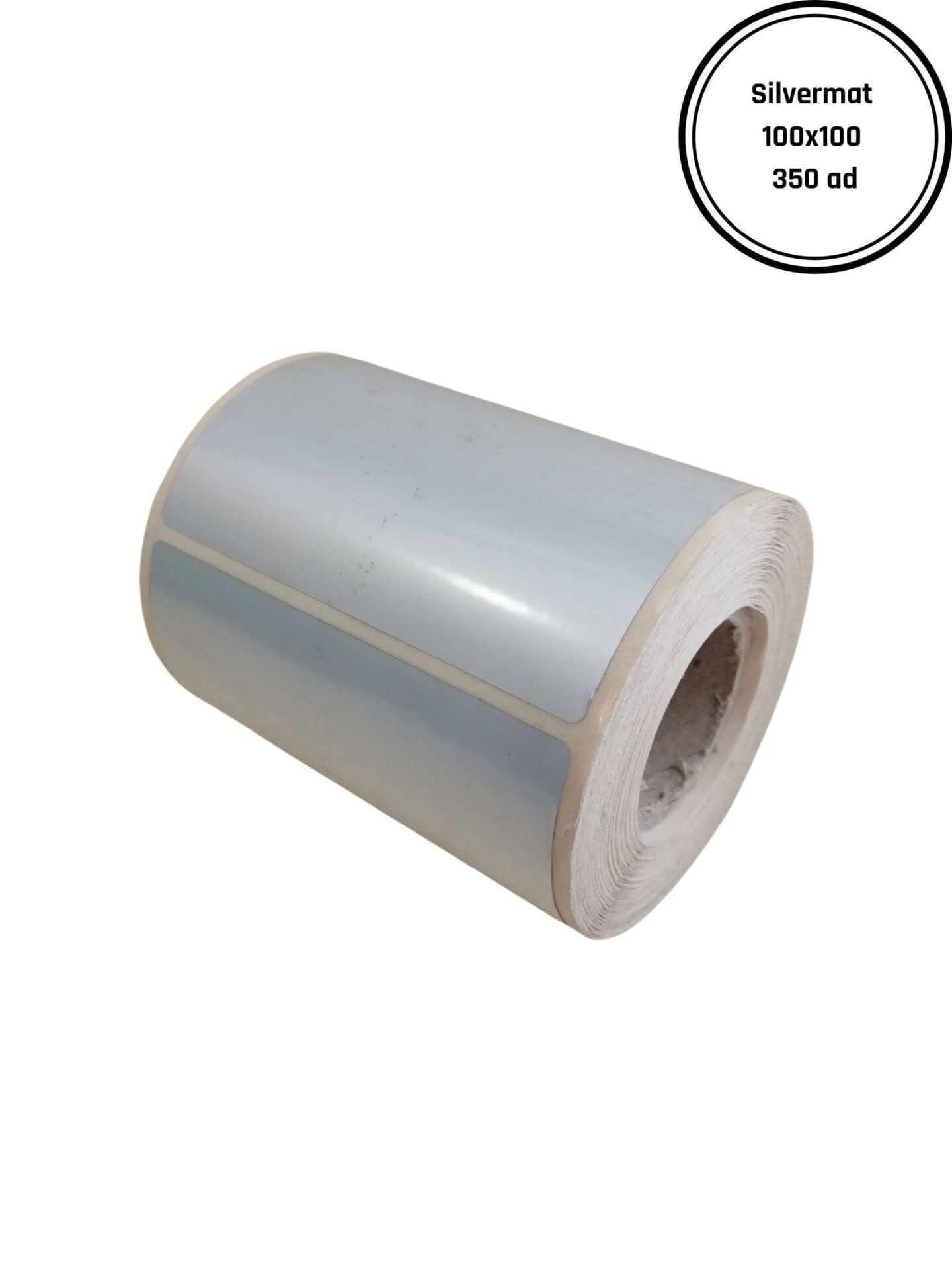 SILVERMAT 100X100(350 Li) YAPIŞKANLI ETİKET
