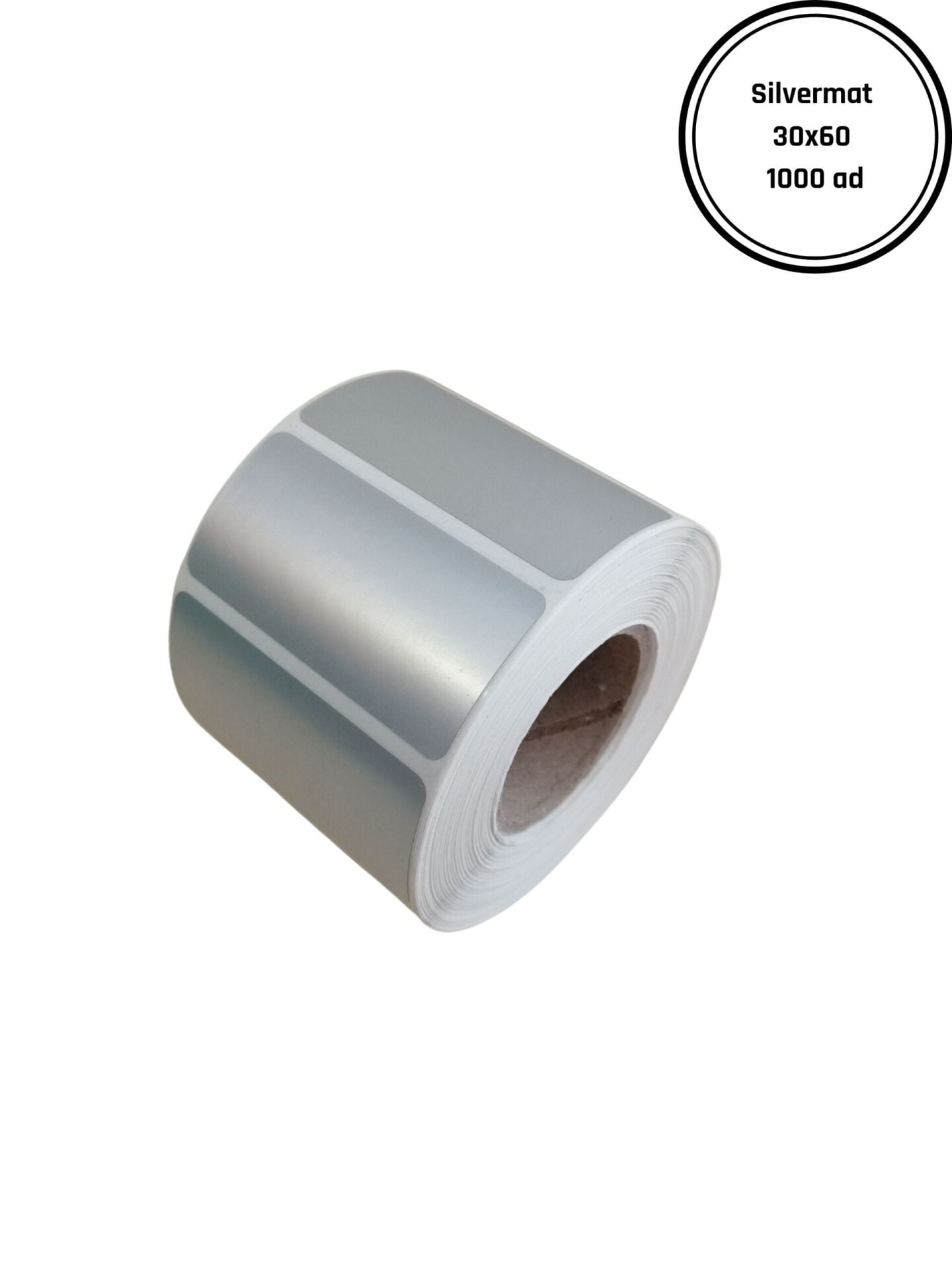 SILVERMAT 30X50(1000 Li) YAPIŞKANLI ETİKET