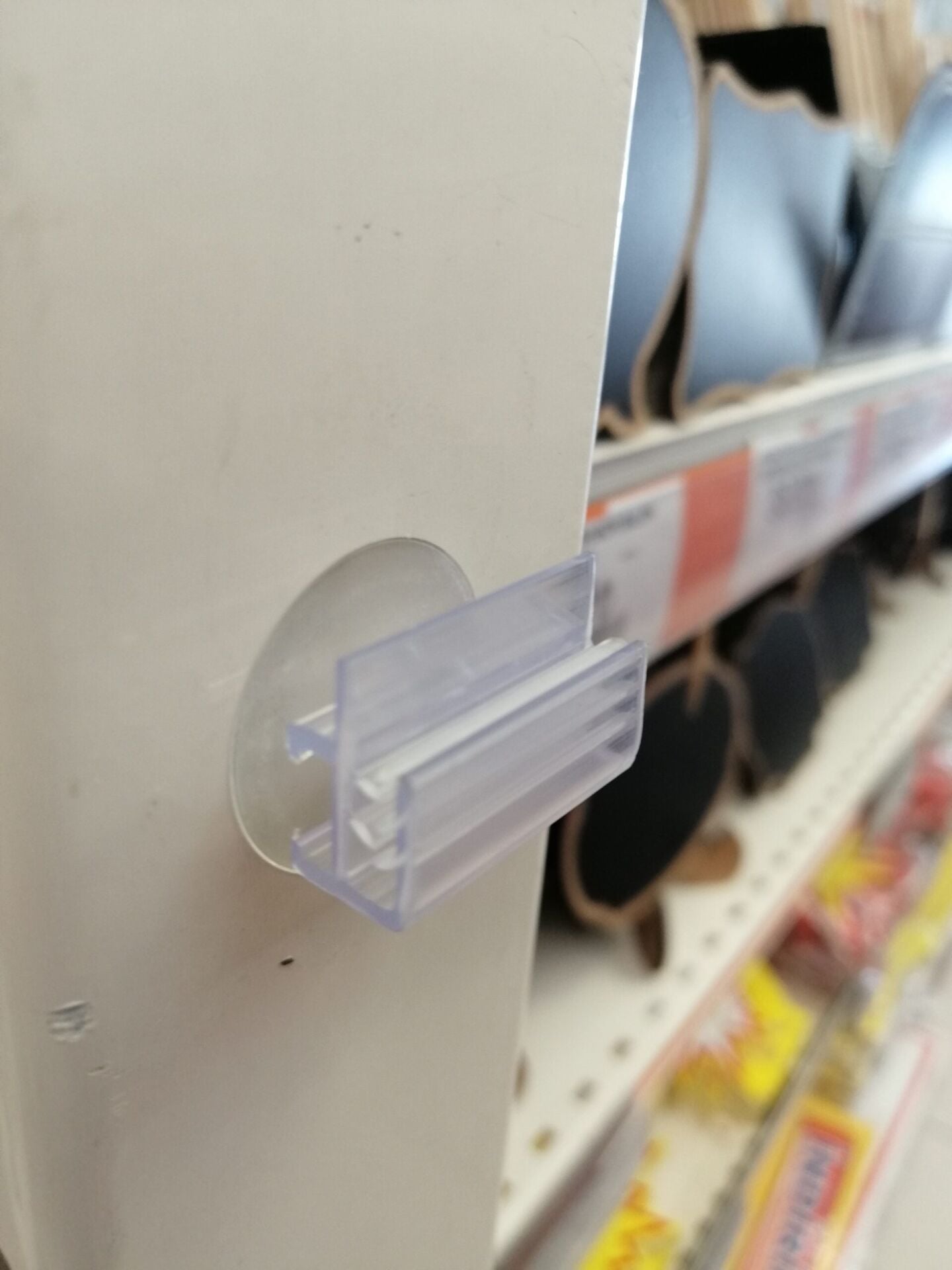 PVC KISKAÇ VANTUZLU KÜÇÜK YATAY ETİKETLİK