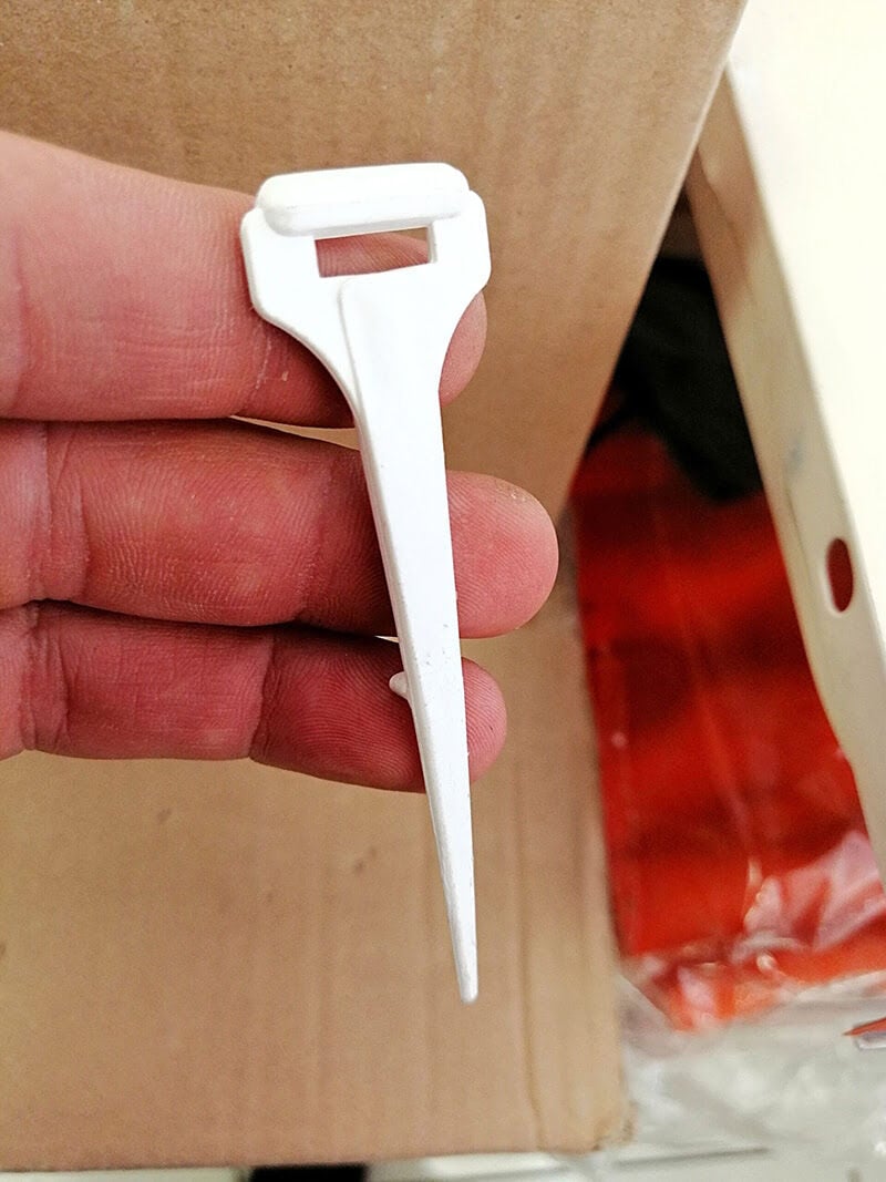 FİYAT KASETİ SAPLAMA ÇİVİSİ için Saplama Aparatı Plastik Çivi Saplama Aparatı