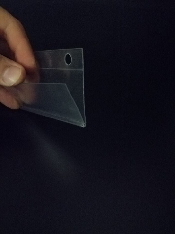 PVC GEÇME ETİKETLİK 100X60MM TEL SEPET İÇİN
