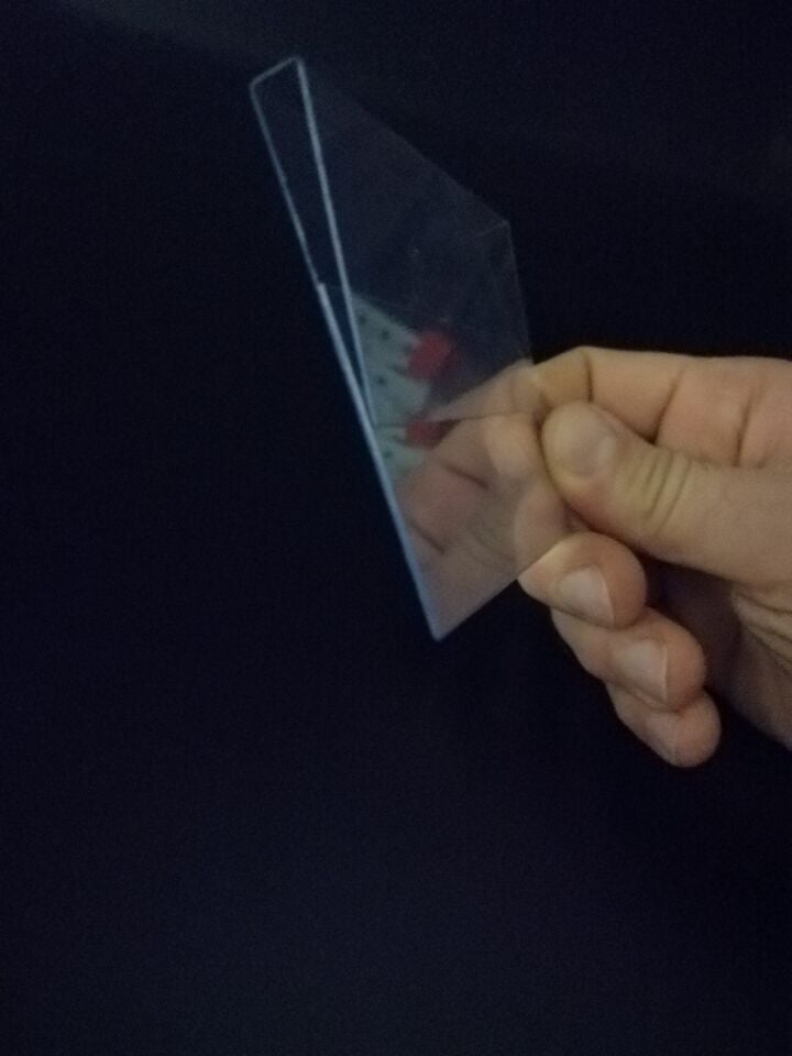 PVC CAMA GEÇME ETİKETLİK 100x70MM