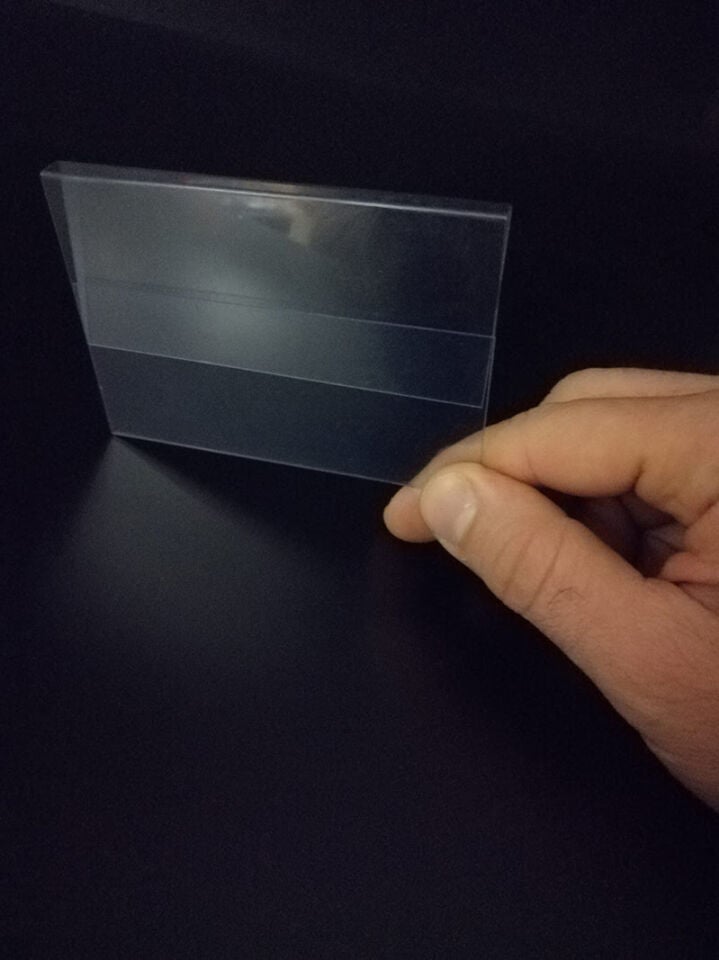 PVC CAMA GEÇME ETİKETLİK 100x70MM