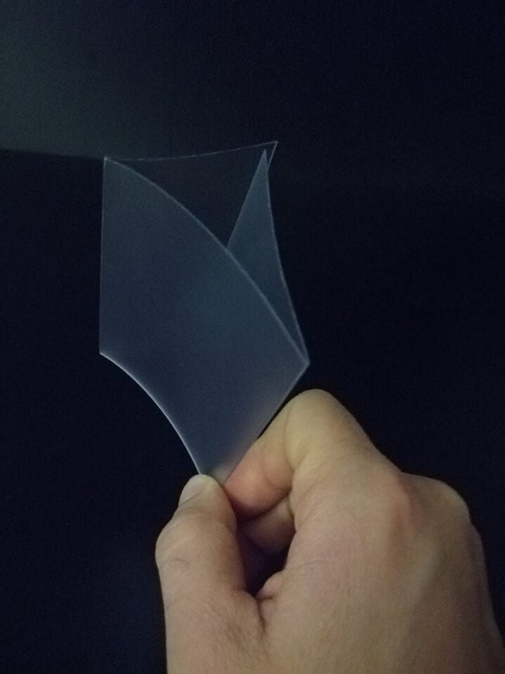 PVC KANGURU CEP ETİKETLİK 105x74MM