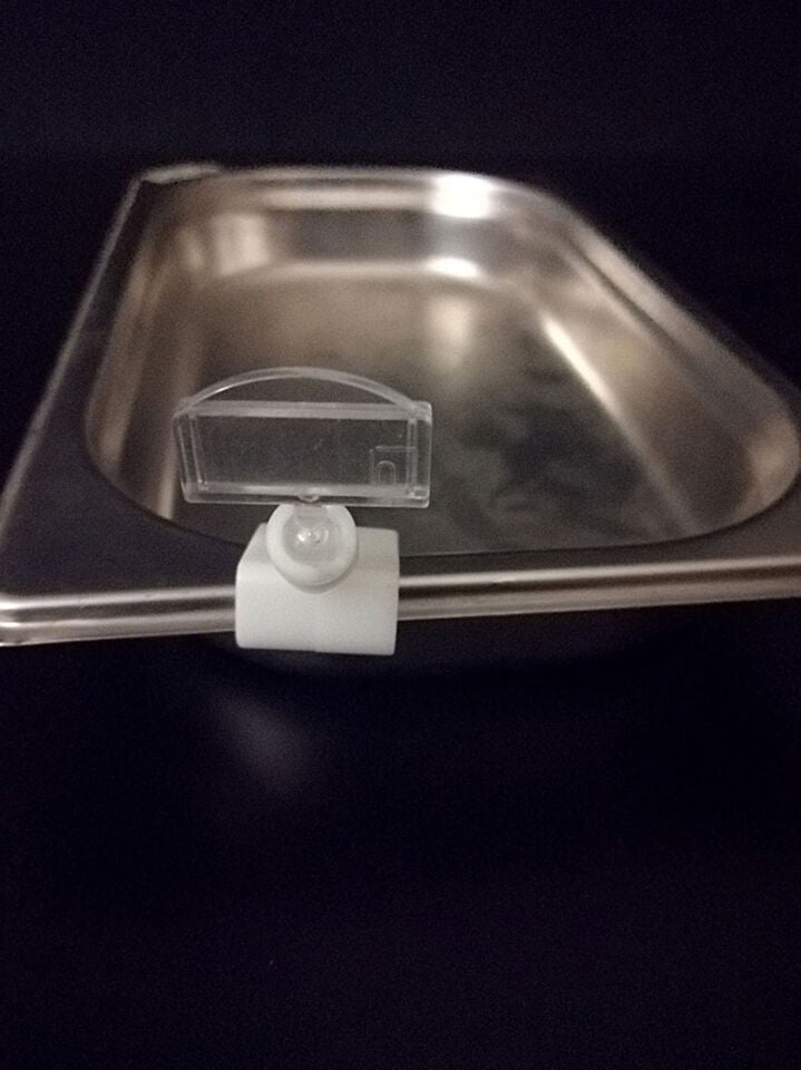 ŞEFFAF TEPSİ APARATLI KÜÇÜK OVAL ETİKETLİK